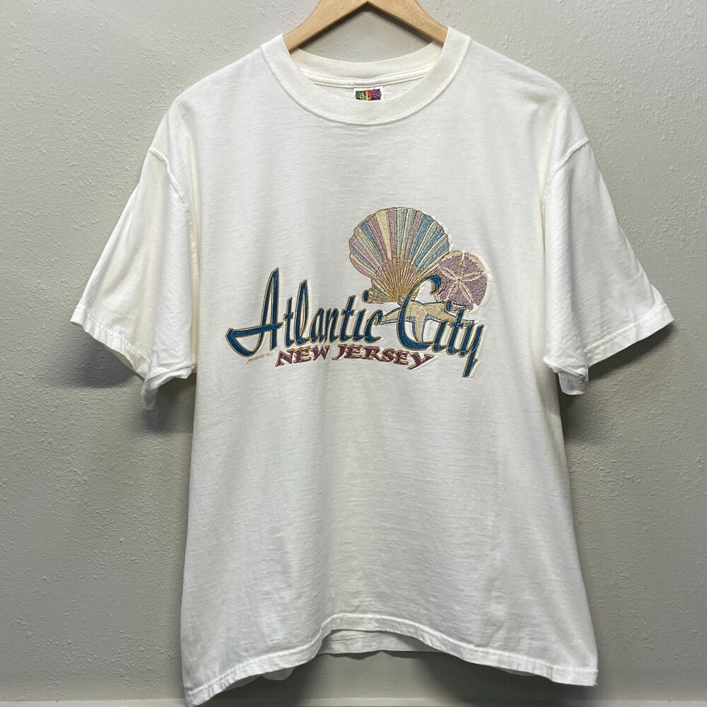 VTG 90's Atlantic City New Jersey Joe Coo '97 T Shirt Sz L